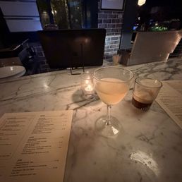 Cocktails at bar Cocktails at bar