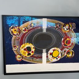 Lithograph - the great human race - Roland Poska Lithograph - the great human race - Roland Poska