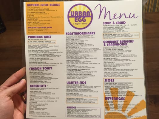 Menu photo 8 Urban Egg - Fort Collins Fort Collins, CO Menu photo 8 Urban Egg - Fort Collins Fort Collins, CO