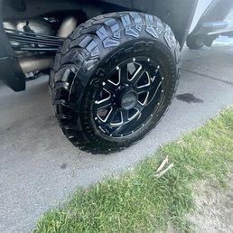 Wheels cleaned and detailed