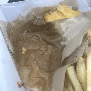 Long John Silver's - Grease on napkin from 1 piece of fish - Seafood Near Me - Concord, New Hampshire