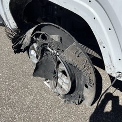 Western Oklahoma Tire - Blown tire