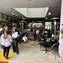 Plums Cafe - Plums patio area