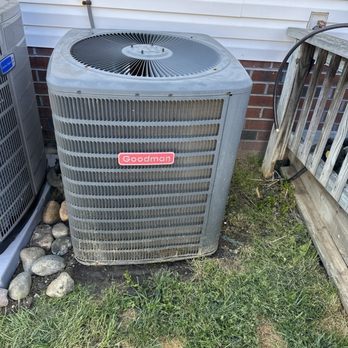 Pride Mechanical Heating & Cooling - Old AC condenser - Heating & Air Conditioning/HVAC Near Me - Chesapeake, Virginia