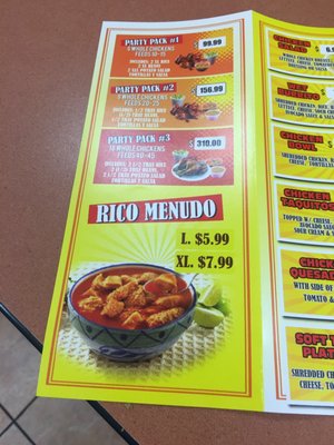 Menu photo 3 Chino Pollo Chino, CA