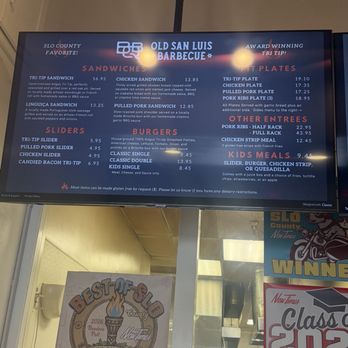 Old Slo BBQ - Menu - Barbeque Near Me - San Luis Obispo, California Old Slo BBQ - Menu - Barbeque Near Me - San Luis Obispo, California