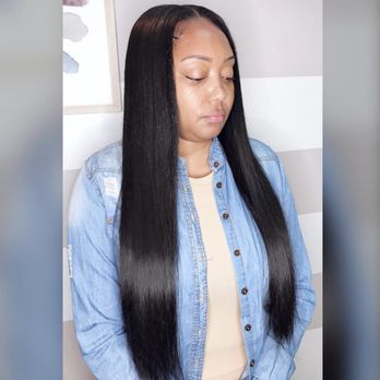 YES! Extensions & Salon - Long straight standard sew in - Hair Extensions Near Me - Atlanta, Georgia YES! Extensions & Salon - Long straight standard sew in - Hair Extensions Near Me - Atlanta, Georgia
