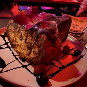 1909 - Ube French toast for dinner, I couldn't not ask for better dessert. - Bars Near Me - Temecula, California