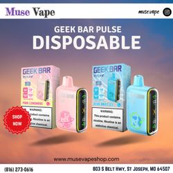 Muse Vape - Muse Vape offers a selection of Geek Bar Pulse Disposable devices, providing an easy and convenient vaping experience. With various flavors