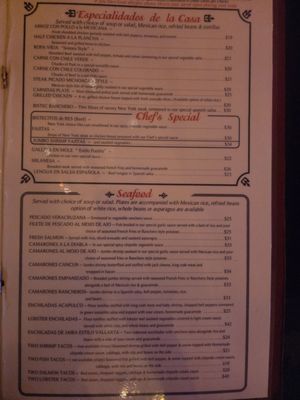 Menu photo 1 El Compadre Los Angeles, CA