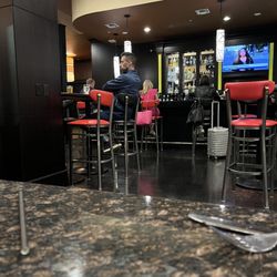Interior of restaurant