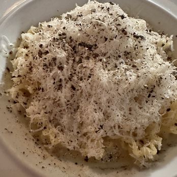 Crossroads Kitchen - Mafaldine Cacio e Pepe - Vegan Near Me - Las Vegas, Nevada Crossroads Kitchen - Mafaldine Cacio e Pepe - Vegan Near Me - Las Vegas, Nevada