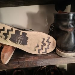 Lyon Shoe Repair - Before