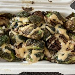 Brussels Sprouts with Habanero Cream Brussels Sprouts with Habanero Cream