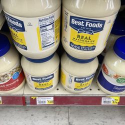 Shope's IGA - Best Foods Mayo $13.69! And that is not a giant bottle it's 30 ounces