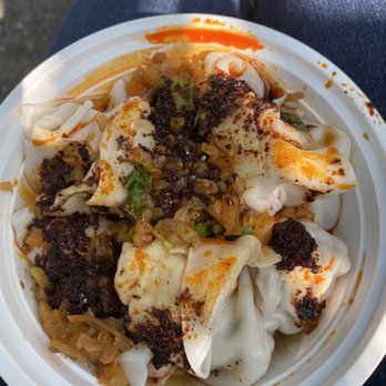 White Bear - Spicy wontons - Chinese Near Me - Flushing, New York