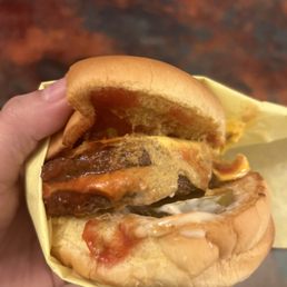 Not smashed patties.