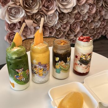 Boba Pup - Matcha Latte - Bubble Tea Near Me - Santa Clara, California