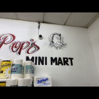 Pop's Mini Market - "Pops" ain't on the store marquee out front but his image remains on the back wall of the store, still hittin that pipe! - Convenience Stores Near Me - San Jose, California Pop's Mini Market - "Pops" ain't on the store marquee out front but his image remains on the back wall of the store, still hittin that pipe! - Convenience Stores Near Me - San Jose, California