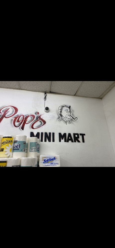 Pop's Mini Market Logo