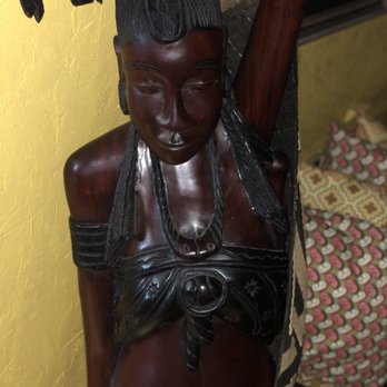 Three Masks - African statute - Gift Shops Near Me - Orlando, Florida Three Masks - African statute - Gift Shops Near Me - Orlando, Florida