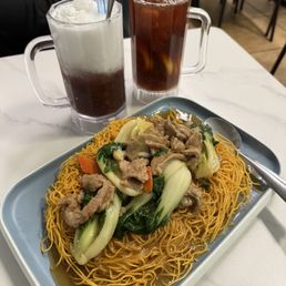 Beef pan fried noodle ($17.95) Beef pan fried noodle ($17.95)