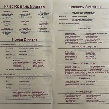 Holly's Mandarin - Menu - Chinese Near Me - Oakland, California