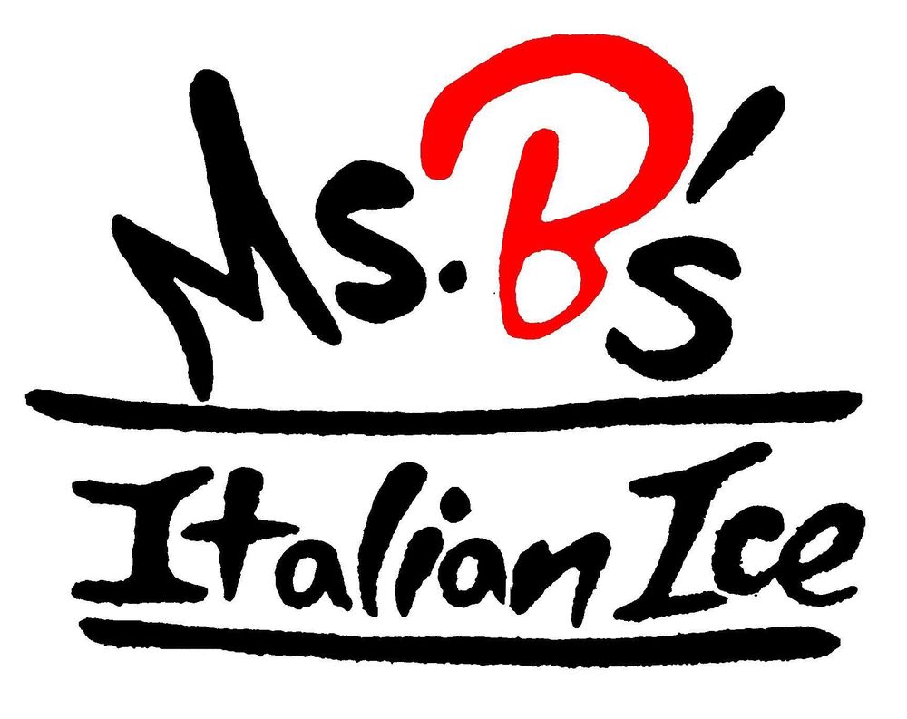 Ms B's Italian Ice Logo