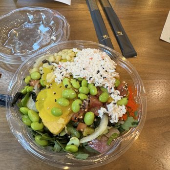 FOB Sushi Bar - Poke bowl (make your own) - Sushi Bars Near Me - Seattle, Washington