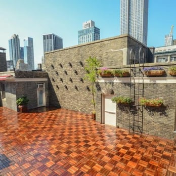 Skyscapes - a view of a rooftop garden - Flooring Near Me - Toronto, Ontario
