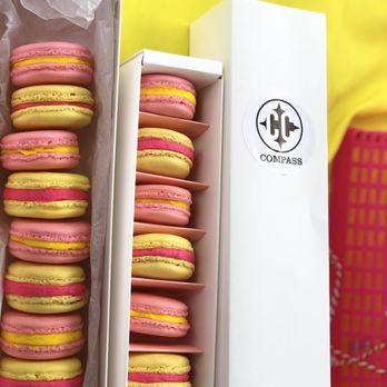 Compass Cafe - I was able to order custom colored Macaroons for a party. They were delicious!!! - Coffee & Tea Near Me - Jamaica, New York Compass Cafe - I was able to order custom colored Macaroons for a party. They were delicious!!! - Coffee & Tea Near Me - Jamaica, New York