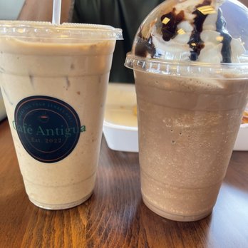 Cafe Antigua - Horchata latte, abuelita frappe - Coffee & Tea Near Me - Lancaster, California