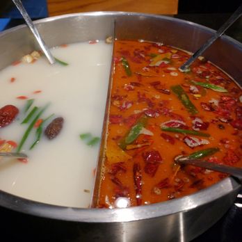 Happy Lamb Hot Pot - I got the mix broth one spicy and one not spicy. Soooo freaking good. - Hot Pot Near Me - Boston, Massachusetts Happy Lamb Hot Pot - I got the mix broth one spicy and one not spicy. Soooo freaking good. - Hot Pot Near Me - Boston, Massachusetts