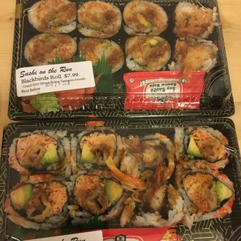 Sushi On the Run - two trays of sushi - Caterers Near Me - Toronto, Ontario Sushi On the Run - two trays of sushi - Caterers Near Me - Toronto, Ontario