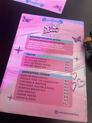 Menu photo 2 Mandala Cantina Downey, CA