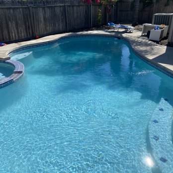 Flawless Pool Services - Look at the pool 30 minutes after Dave came to our rescue! - Pool Cleaners Near Me