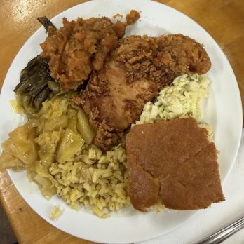 Simply Southern Smokehouse - Fried PorkChop, Sweet Potatoes, Cabbage, collard greens, Rice, Coleslaw. - Southern Near Me - Myrtle Beach, South Carolina Simply Southern Smokehouse - Fried PorkChop, Sweet Potatoes, Cabbage, collard greens, Rice, Coleslaw. - Southern Near Me - Myrtle Beach, South Carolina