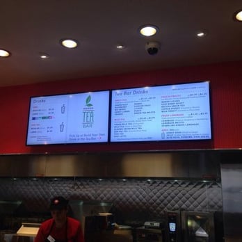 Panda Express Innovation Kitchen - sexy LED menus - Chinese Near Me - Pasadena, California