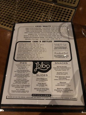 Menu photo 4 Lone Wolf Chicago, IL