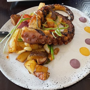 INTIMAR Peruvian Restaurant - Octopus (Pulpo anticuchero) - Peruvian Near Me - Sunny Isles Beach, Florida