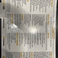 The Cracked Egg - Breakfast Menu