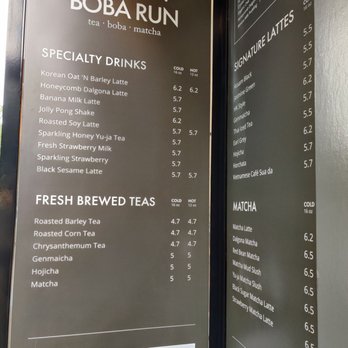Boba Run - Bubble Tea Near Me - Vancouver, British Columbia