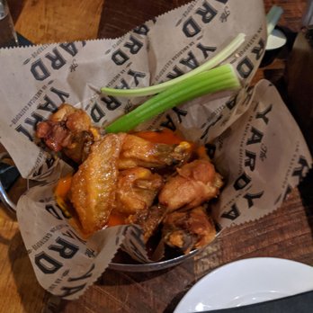 The Yard - Buffalo Mild (aka mostly butter) wings - New American Near Me - Pittsburgh, Pennsylvania