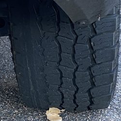 Les Schwab Tire Center - Rear right tire 3 months after purchasing brand new in July 2025.