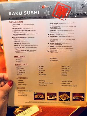 Menu photo 7 Raku Sushi West Sacramento, CA Menu photo 7 Raku Sushi West Sacramento, CA