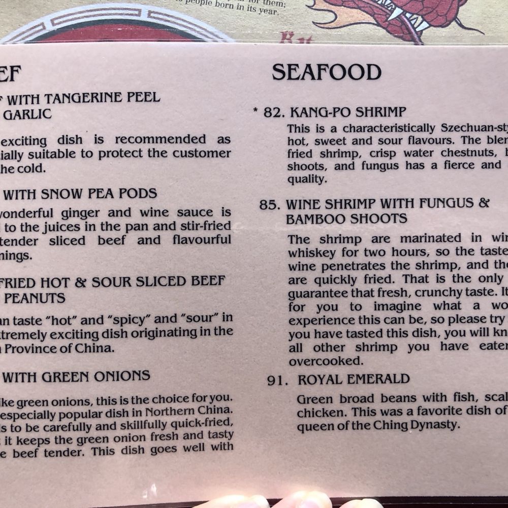 Ming Teh - Description of Beef and Seafood dishes - Chinese Near Me - Fort Erie, Ontario Ming Teh - Description of Beef and Seafood dishes - Chinese Near Me - Fort Erie, Ontario