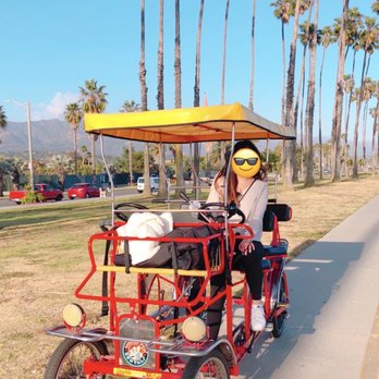 Wheel Fun Rentals - 24 E Mason St - Double Surrey - Bike Rentals Near Me - Santa Barbara, California Wheel Fun Rentals - 24 E Mason St - Double Surrey - Bike Rentals Near Me - Santa Barbara, California