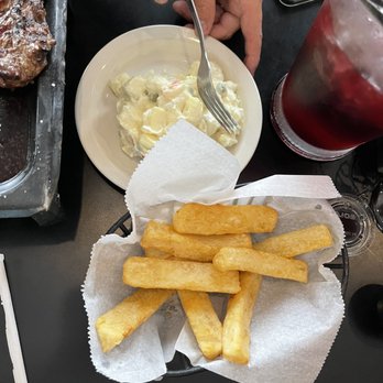 Renzo's - Yuca fries and Rusca potato salad - Argentine Near Me - Tampa, Florida