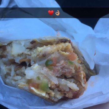 Corner Cottage - Breakfast burrito. Mine and loveys favorite. The salsa is amazing ! - American Near Me - Burbank, California Corner Cottage - Breakfast burrito. Mine and loveys favorite. The salsa is amazing ! - American Near Me - Burbank, California