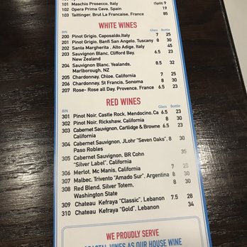 Mora Grill - Drink Menu (Cont.) - Syrian Near Me - Pompano Beach, Florida